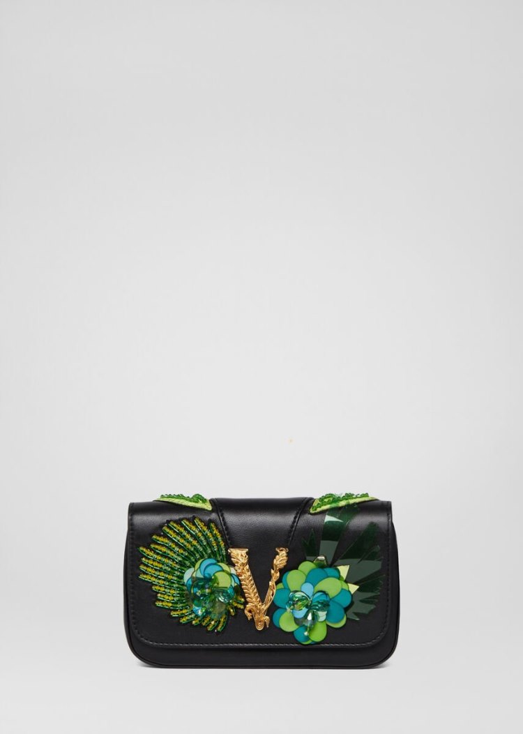 Evening Bags Damskie Versace Jungle Embroidered Virtus Kolorowe | ERQI78I7G