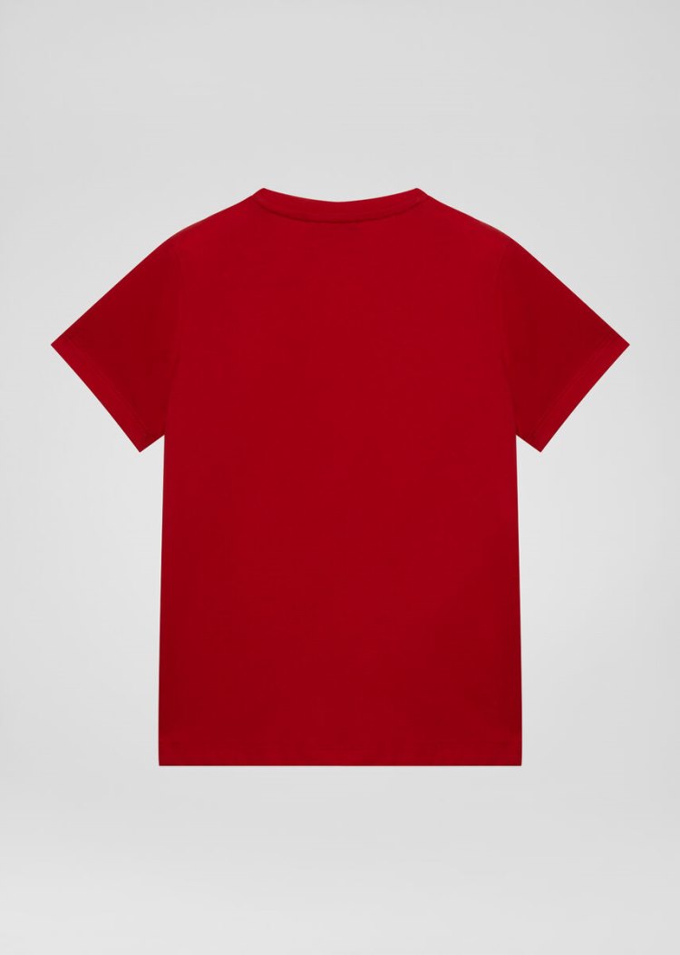 Koszulki Dziecięce Versace Young Medusa Logo T Shirt Czerwone | 3ZFVOEPU8