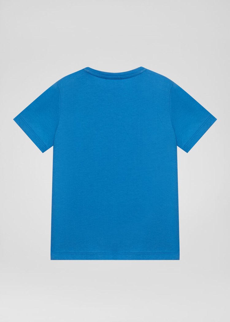 Koszulki Dziecięce Versace Young Medusa Logo T Shirt Niebieskie | JIGWE0GB6