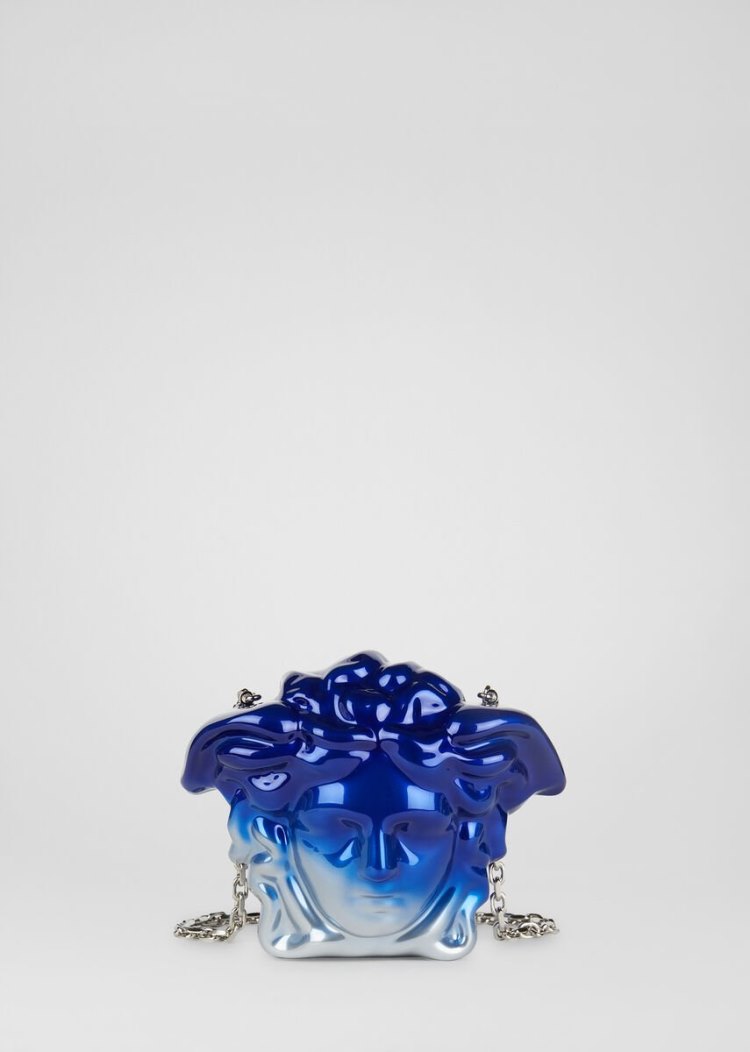 Plecaki Damskie Versace Medusa Niebieskie | K8CFF3XID