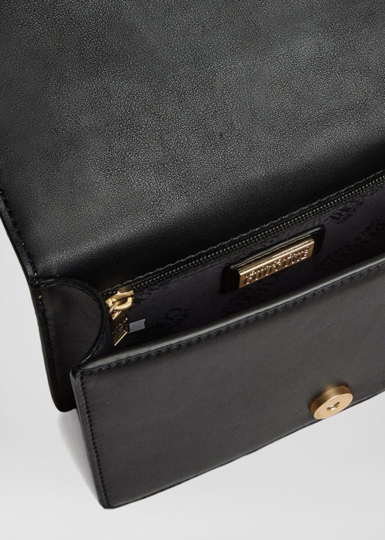Plecaki Jeans Couture Versace Jeans Couture Salopette Klamry Shoulder Bag Czarne | NR71E0K6H
