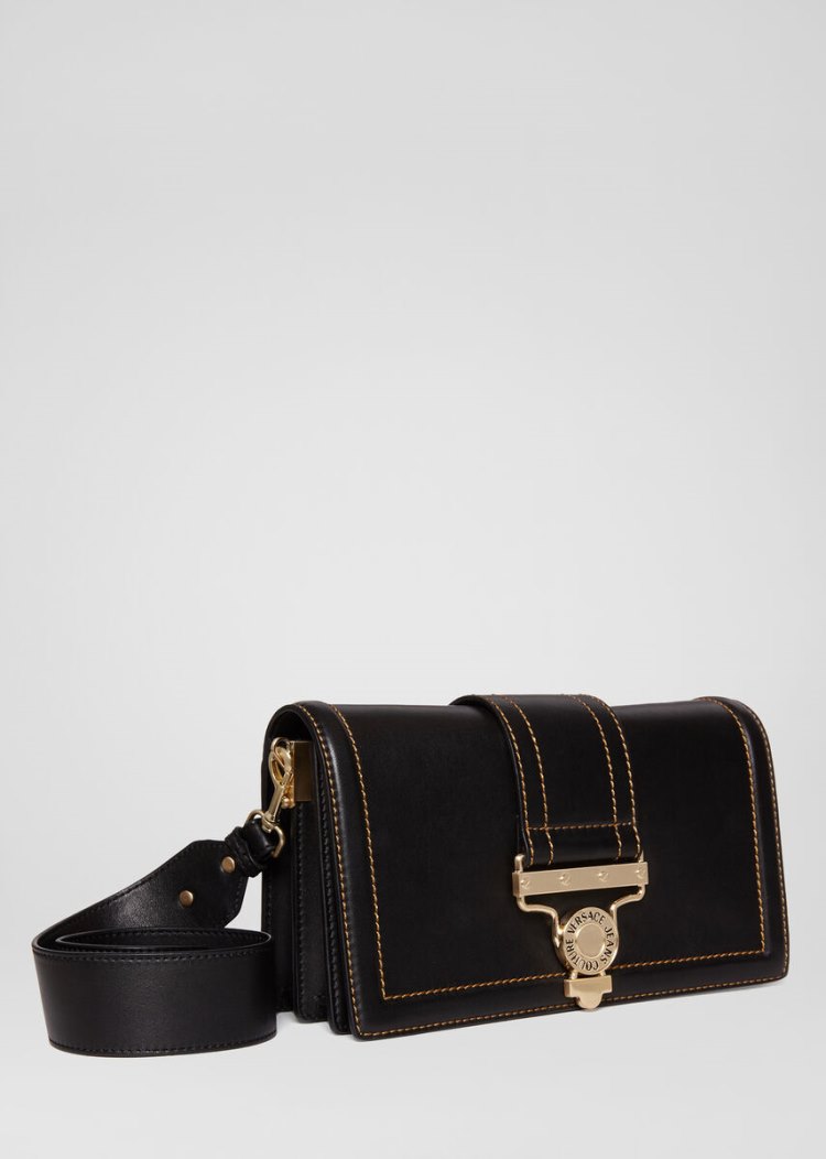 Plecaki Jeans Couture Versace Jeans Couture Salopette Klamry Handbag Czarne | Q50G1ZOTF