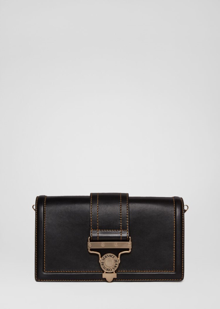 Plecaki Jeans Couture Versace Jeans Couture Salopette Klamry Handbag Czarne | Q50G1ZOTF