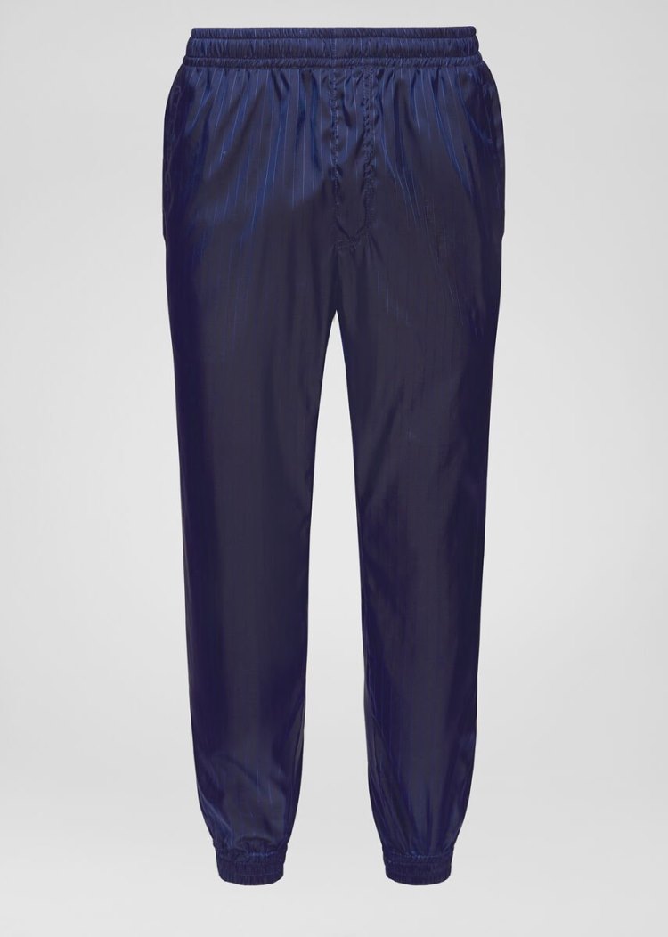 Portki Męskie Versace Striped Trackpants Niebieskie | ASVKJRNM2