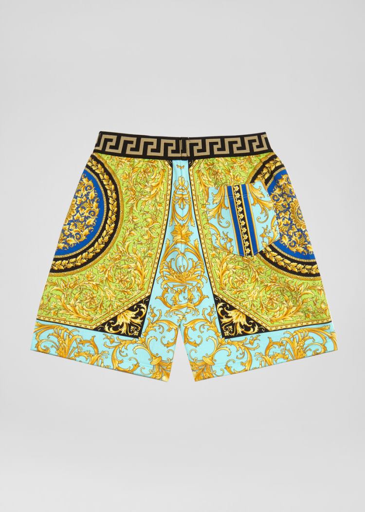 Szorty Dziecięce Versace Young Le Pop Classique Print Shorts Kolorowe | 13HIPPUAF