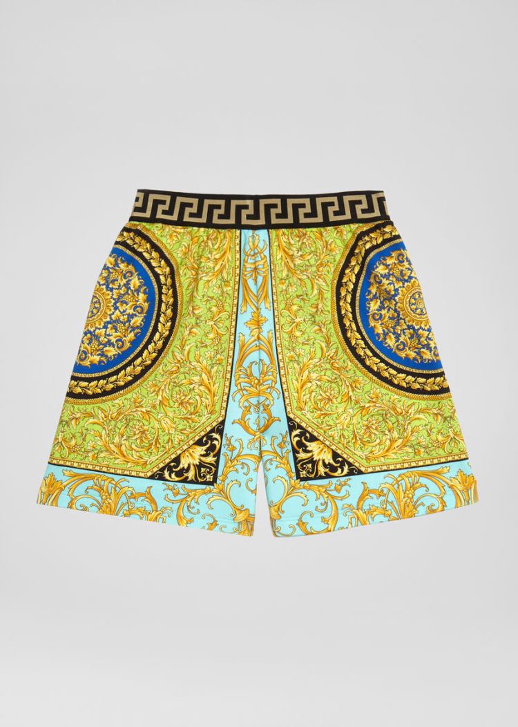 Szorty Dziecięce Versace Young Le Pop Classique Print Shorts Kolorowe | 13HIPPUAF