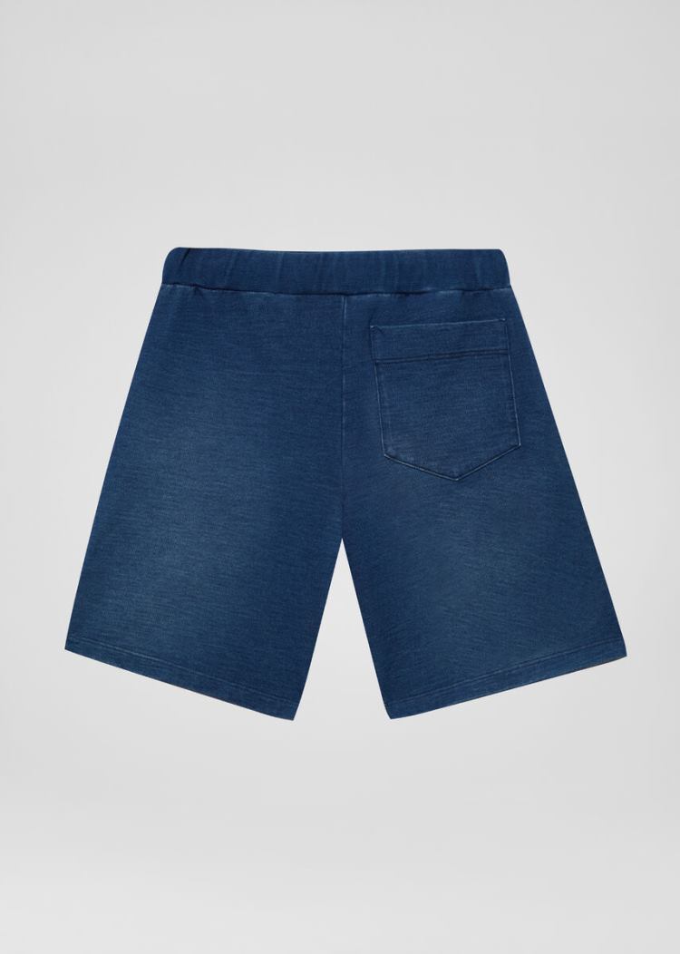 Szorty Dziecięce Versace Young Logo Denim Shorts Niebieskie | FLVD89QBF