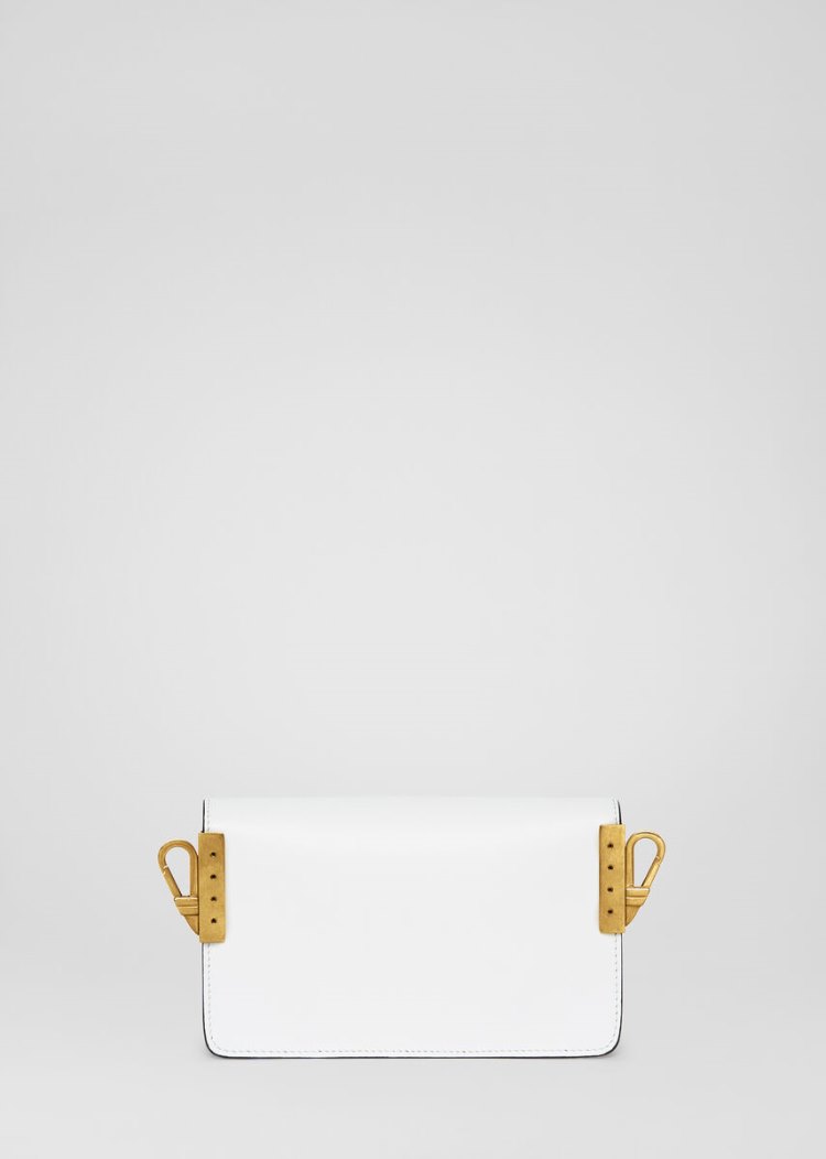 Torba Crossbody Męskie Versace Ochronne Pin Crossbody Bag Białe | G14TU2FIM
