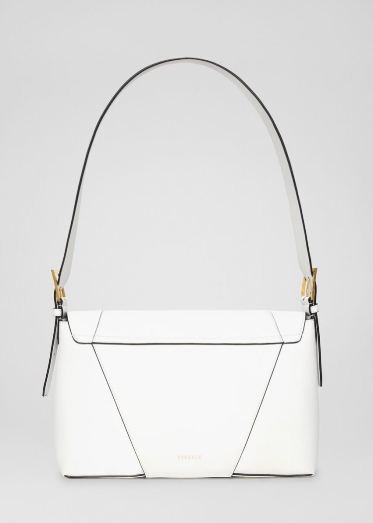 Torby Przez Ramię Damskie Versace Large Virtus Shoulder Bag Białe | DTOU26FWX