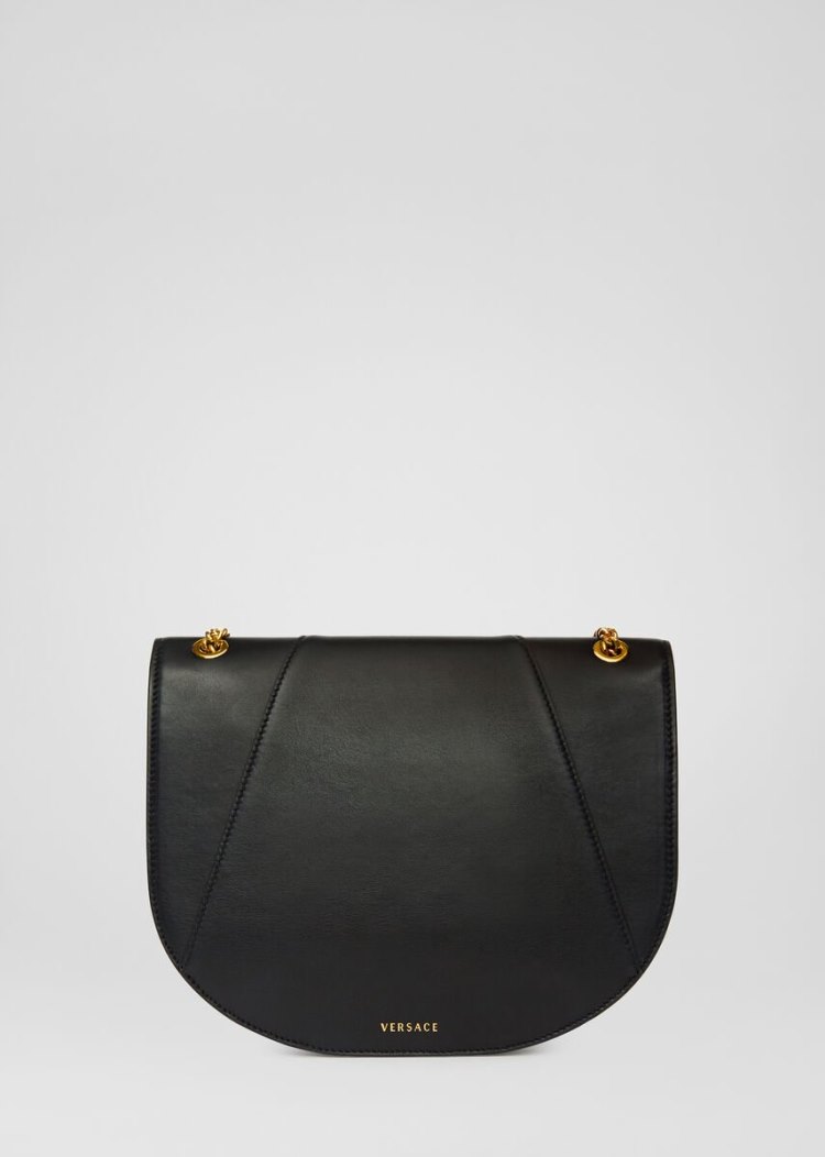 Torby Przez Ramię Damskie Versace Virtus Crossbody Bag Czarne | NK1JU20VJ