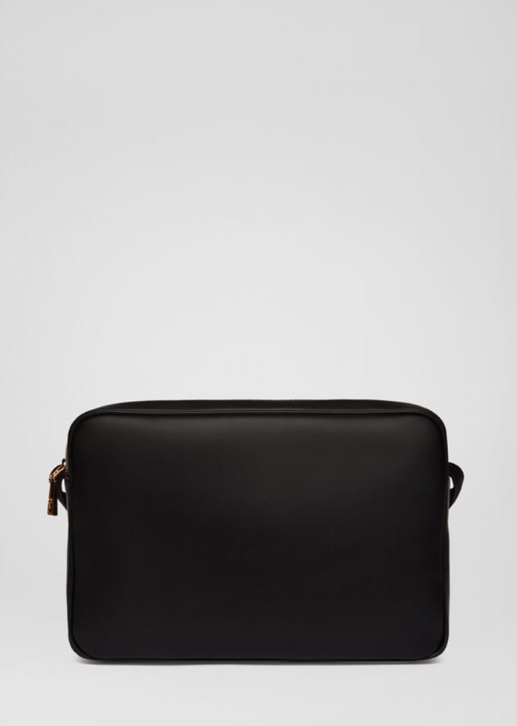 Torby Tote Męskie Versace Icon Messenger Bag Czarne | 15W4773J8