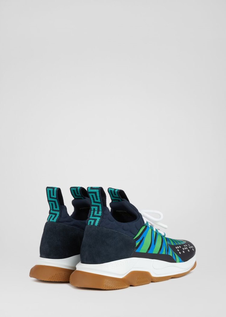 Trampki Damskie Versace Cross Chainer Trainers Kolorowe | QJZGTMGC6