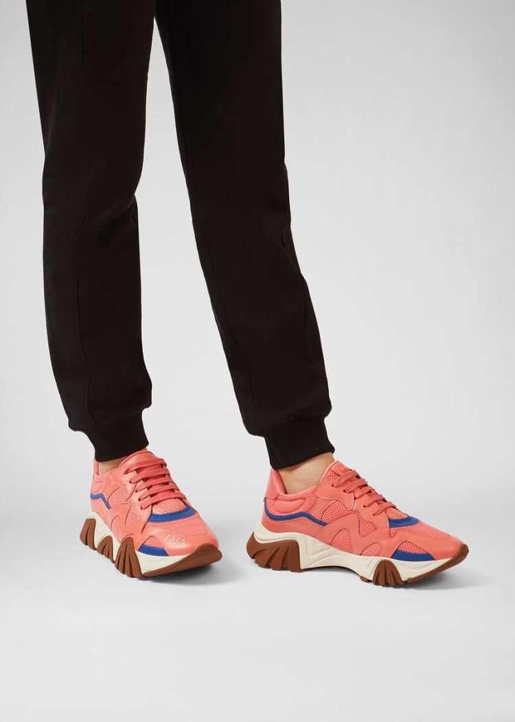 Trampki Damskie Versace Squalo Trainers Różowe | GWM8MLX02