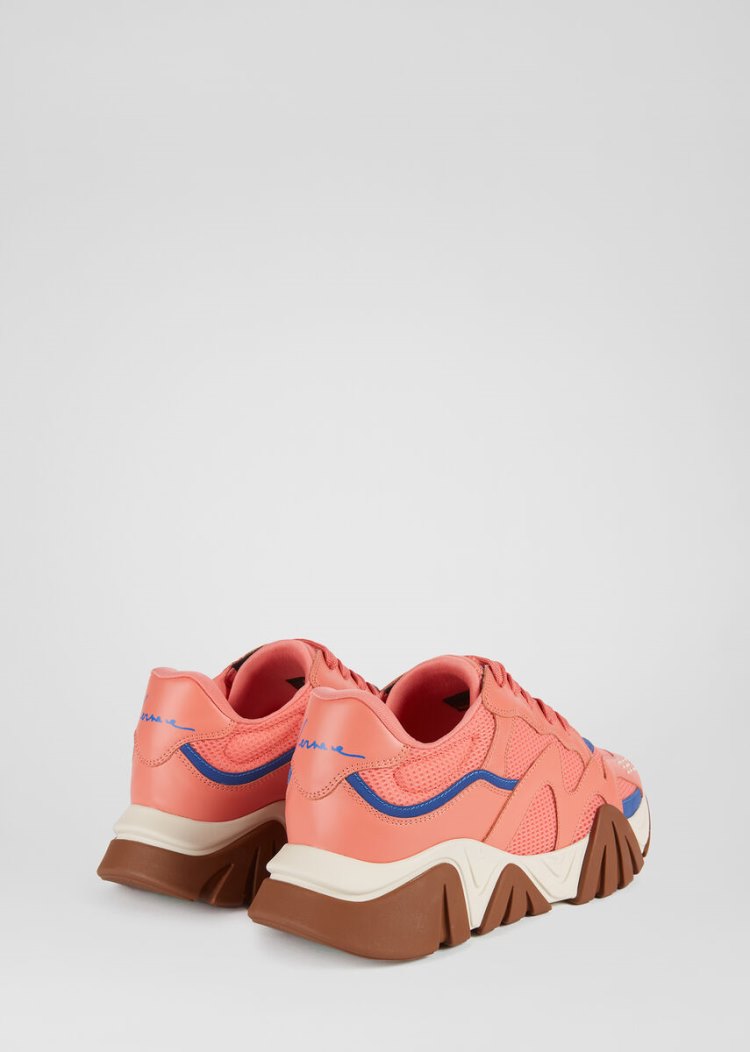Trampki Damskie Versace Squalo Trainers Różowe | GWM8MLX02