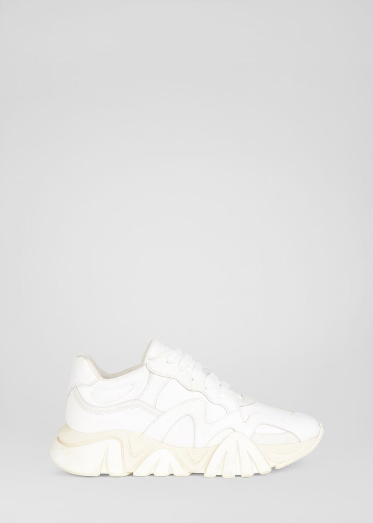 Trampki Męskie Versace Squalo Trainers Białe | M9ECZXRZU