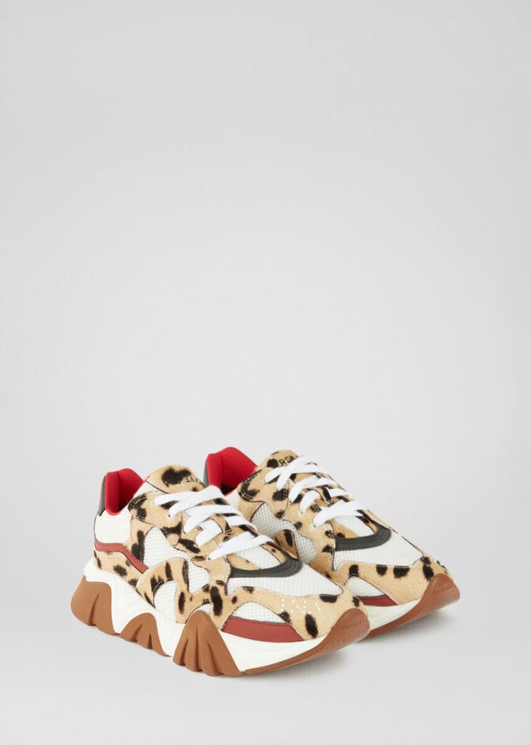 Trampki Męskie Versace Squalo Trainers Panterka | C1XR46TAP