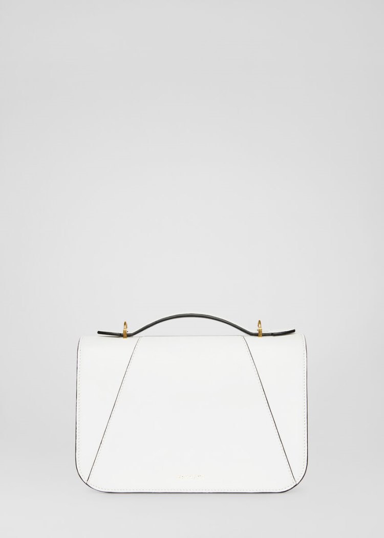 Virtus Bag Damskie Versace Virtus Shoulder Bag Białe | F05CV3O9T