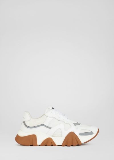 Trampki Męskie Versace Squalo Trainers Białe | 0P8U71UZE
